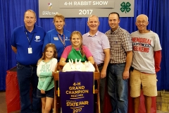 (3/9) Indiana State Fair 4-H Rabbit Show 2017 Grand Champion WIN!