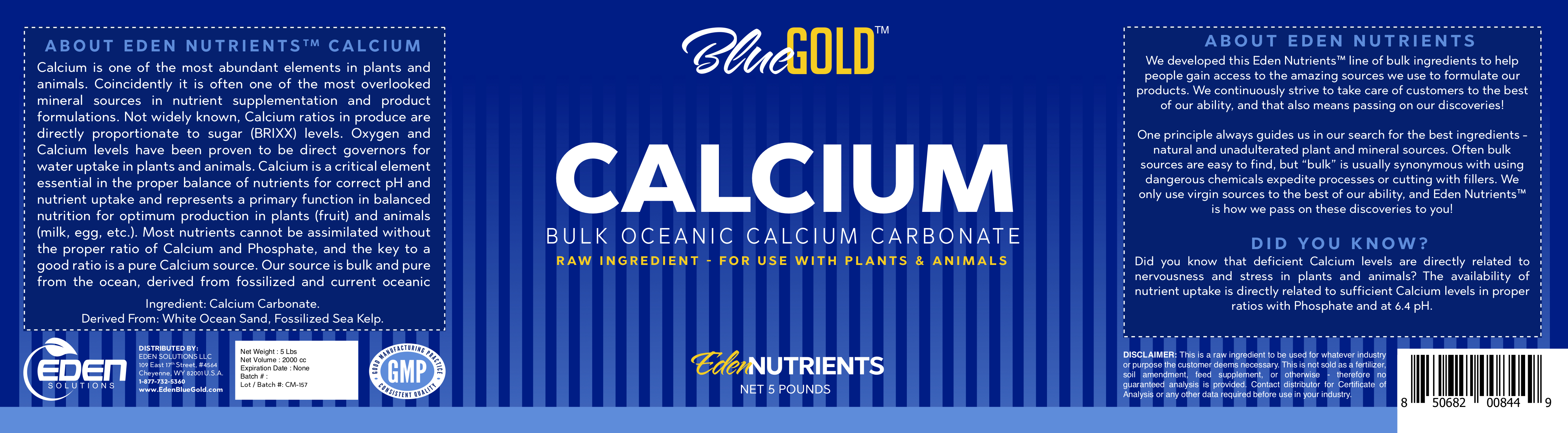 Aquaponics Calcium Carbonate For Plants